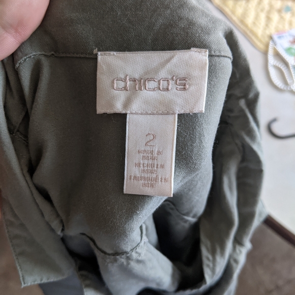 Chico's Embroidered Spring Jacket - Picture 6 of 16